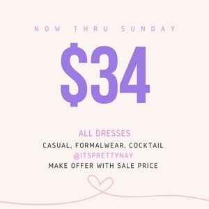 Sale through Sunday!